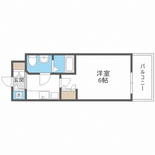 S-RESIDENCE北浜【2階】の間取り