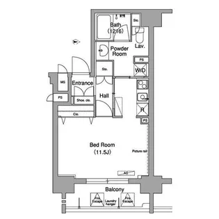 コンフォリア下北沢【9階】の間取り
