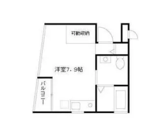 東京都板橋区赤塚2【アパート】の間取り