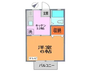パナハイツMA【2階】の間取り