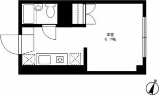 ヴィラ駒沢【2階】の間取り