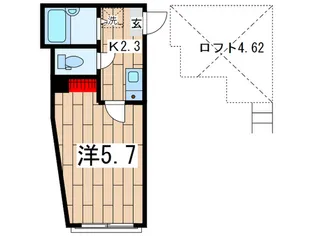 ポルタピローテ【1階】の間取り