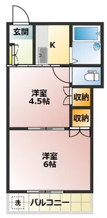 メゾン西台【3階】の間取り