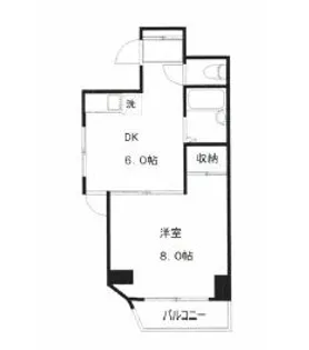 モンターニュ駒込【8階】の間取り