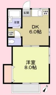 ナッツベリーハイツ【2階】の間取り