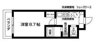 シルクピア五匠【1階】の間取り