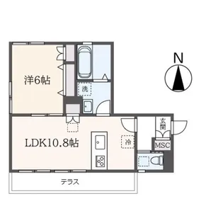 東京都杉並区成田西1【マンション】の間取り