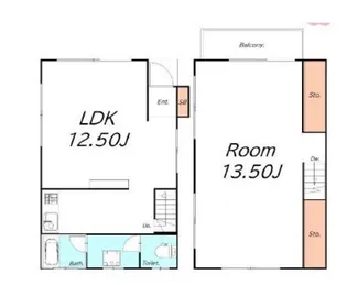 東京都足立区島根2【一戸建】の間取り