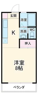 マンション小島【2階】の間取り