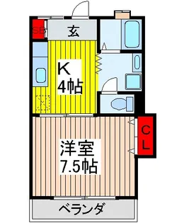 リスボン【2階】の間取り