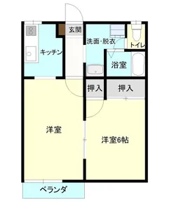 ジョイナスA【2階】の間取り