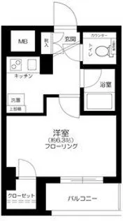 東京都北区滝野川1【マンション】の間取り