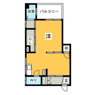 エレフォン瑞穂I【4階】の間取り