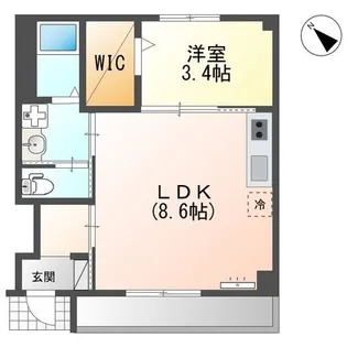 鹿児島県鹿児島市紫原3【アパート】の間取り