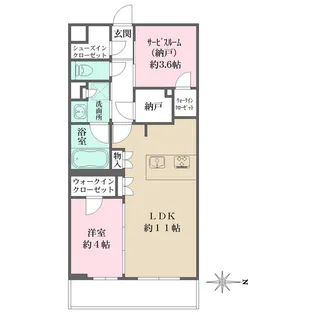 La Perla JiyugaokaIIの間取り