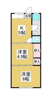 アシエンターマンション【3階】の間取り