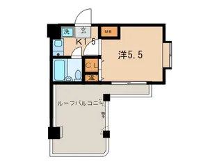 ダイアパレスステーションプラザ武蔵新城【4階】の間取り