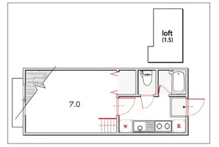 カリーノ【2階】の間取り