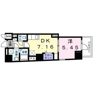 クレアトゥール清澄白河【3階】の間取り