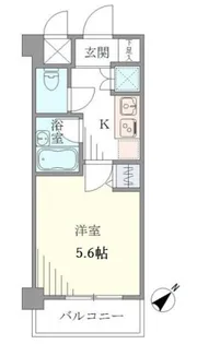 ミリオンガーデン小石川【2階】の間取り