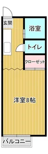 エトアール桂I【2階】の間取り