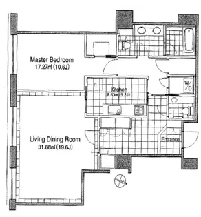 青山第一マンションズ【9階】の間取り