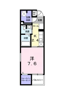 サンリットII【5階】の間取り