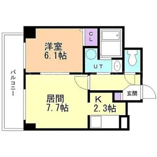 ラヴィ福住【2階】の間取り