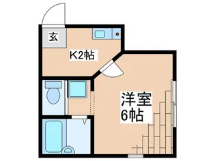 カリス【1階】の間取り