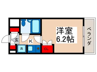 ウラヤスプラザ【4階】の間取り