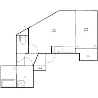 グランパレスK【3階】の間取り
