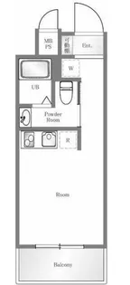 ライオンズマンション 目黒不動前【1階】の間取り