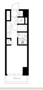スカイコート北品川【2階】の間取り