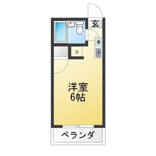 ファーストリバーハイツ【2階】の間取り