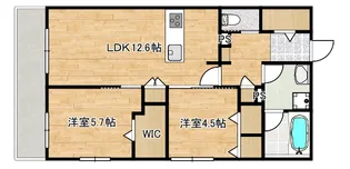 LA MAISON 千年【1階】の間取り