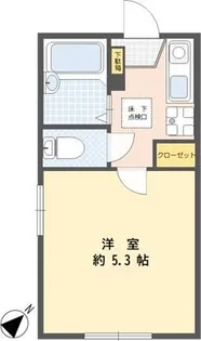 フルセイル朝日町【1階】の間取り