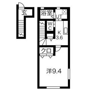 aries (アリエス)【2階】の間取り