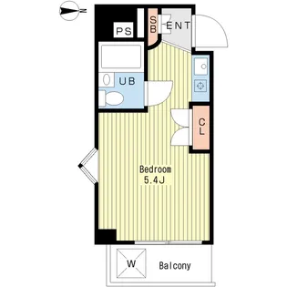 ハイム狛江【4階】の間取り