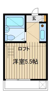 ラフォーレ成増【1階】の間取り