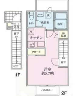 アンフィールド妙典【2階】の間取り