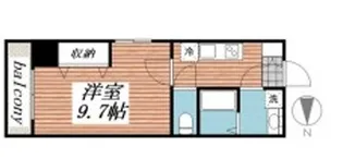 リ・ボーン エンドー【5階】の間取り