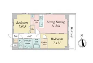 Live Flat上前津【12階】の間取り