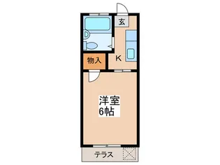 サクラコーポ【1階】の間取り