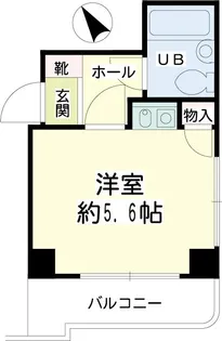 エスパッソ綾瀬【5階】の間取り