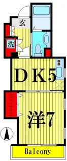 アヴァンセ西新井【2階】の間取り