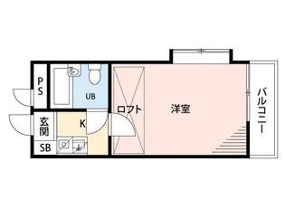 ハイツセルシオン【1階】の間取り
