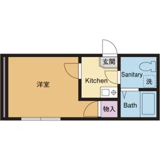 ルミエール2【1階】の間取り