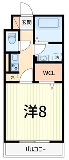 ドルフクレセント六番館【1階】の間取り