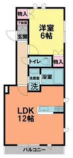 フラワーリング【2階】の間取り