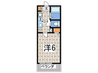 Gate Lagoon東戸塚【1階】の間取り